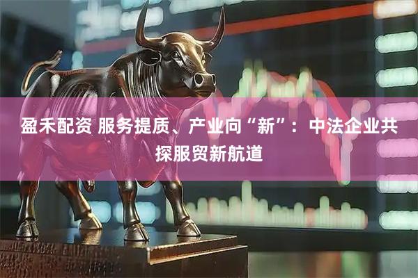 盈禾配资 服务提质、产业向“新”：中法企业共探服贸新航道